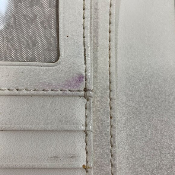 Kate Spade Cameron Street Stacy Bifold Raspberry Red Bifold Wallet Snap Closure - Picture 8 of 10